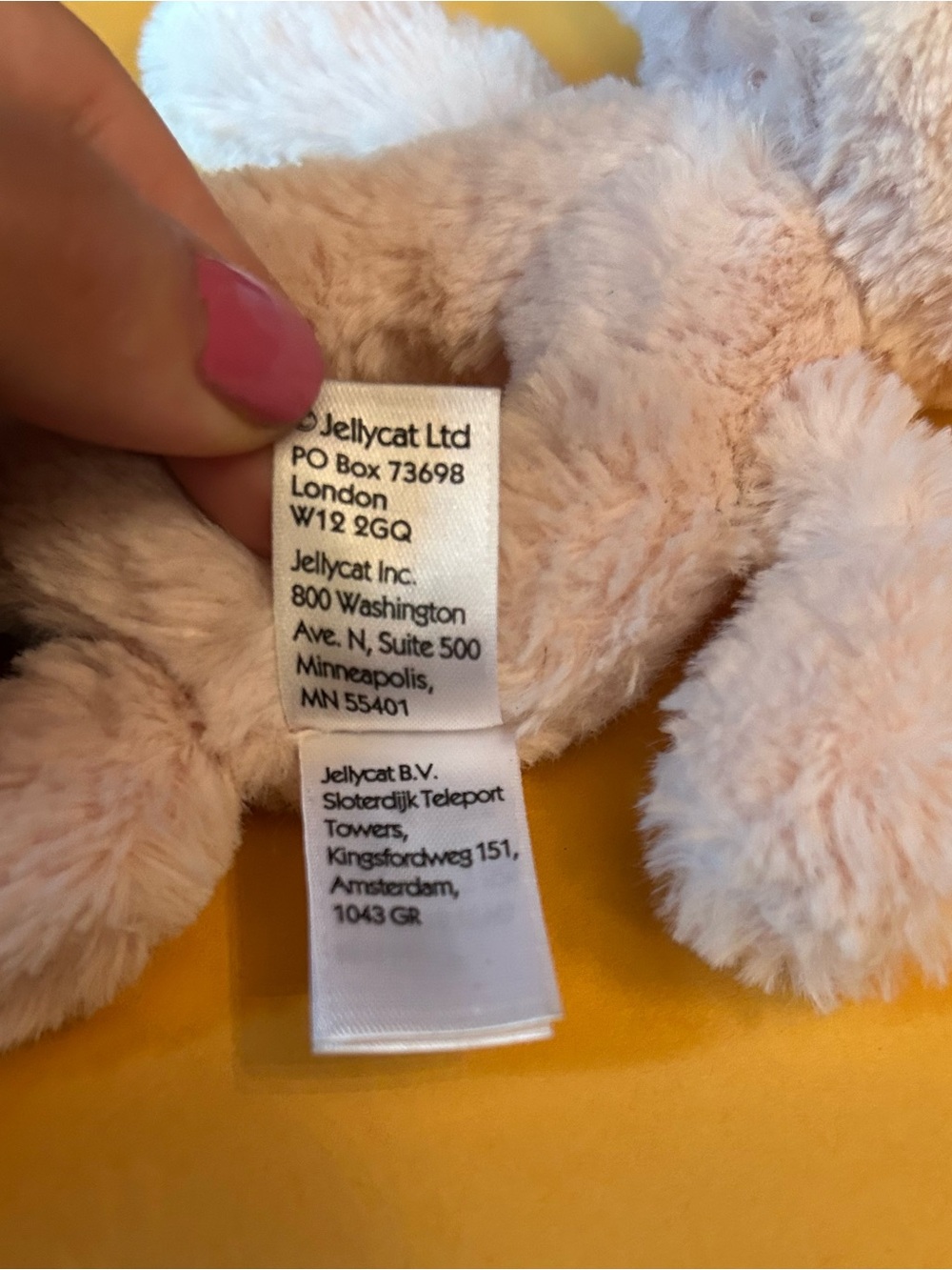 Jellycat Bunny Rattle - Picture 3 of 5